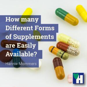 How many Different Forms of Supplements are Easily Available?