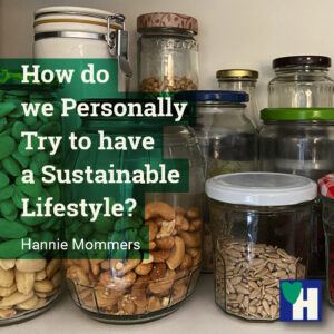 How do we Personally Try to have a Sustainable Lifestyle?