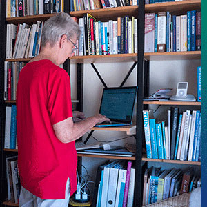 Stand if you work on the computer