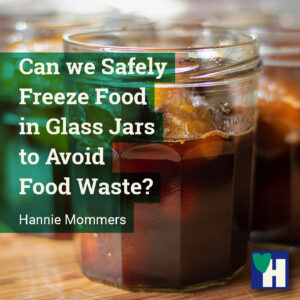 Can we Safely Freeze Food in Glass Jars to Avoid Food Waste?